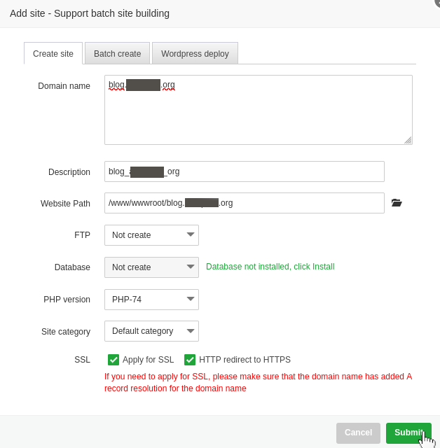 إنشاء شهادة ssl وفرض https على الموقع