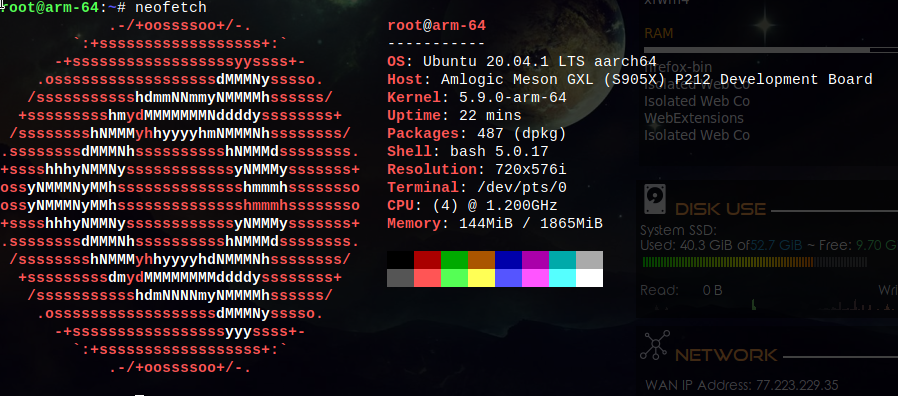 neofetch